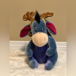 Disney Eeyore Plush Christmas Edition
